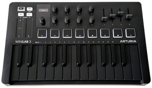 Arturia MiniLAB 3 Deep Black