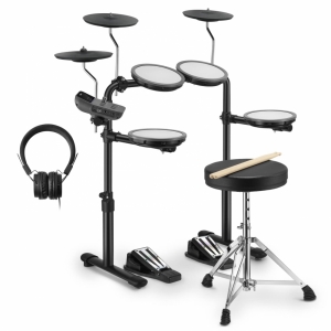 Электронная ударная установка DONNER DED-70 Electric Drum Set 5 Drums 3 Cymbals