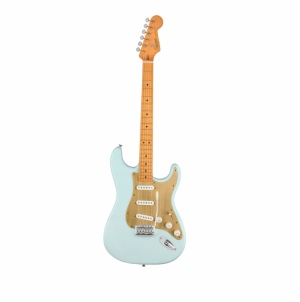 Электрогитара FENDER SQUIER 40th ANN Stratocaster MN Aged Hardware Satin Sonic Blue