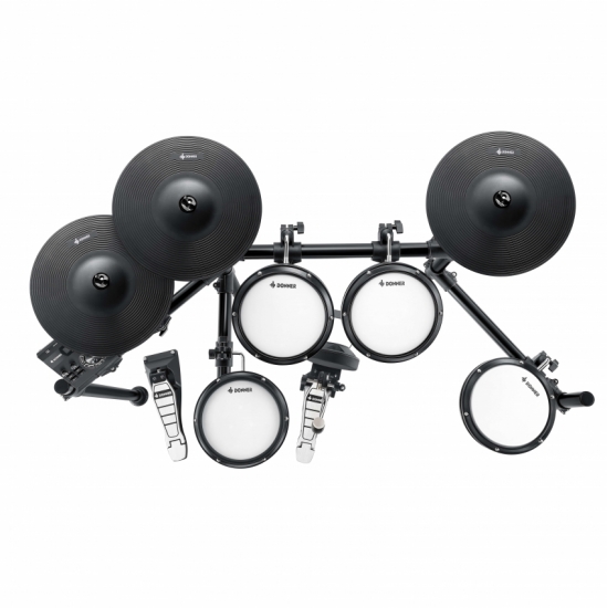 Электронная ударная установка DONNER DED-200P Electric Drum Set 5 Drums 3 Cymbals