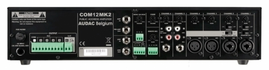 Микшер-усилитель AUDAC COM12MK2