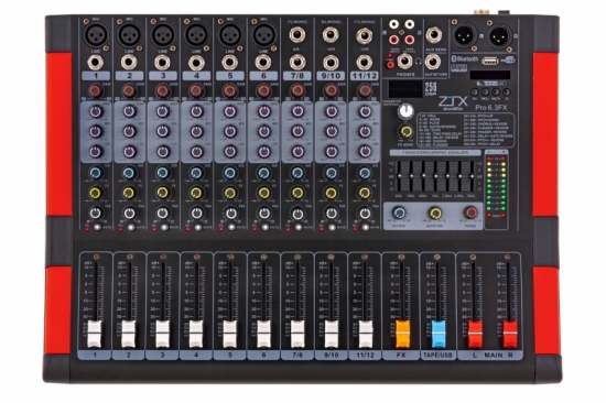 Микшерный пульт ZTX Audio Pro 6.3Fx