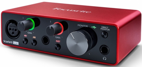 FOCUSRITE Scarlett Solo 3rd Gen