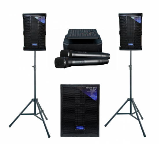 Караоке комплект AST Iconic 2000 Bass Zoom 2