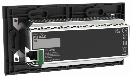 Панель управления AUDAC NWP222/B