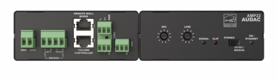 Микшер-усилитель AUDAC AMP22