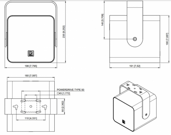 Акустическая система AUDAC VIRO5/B