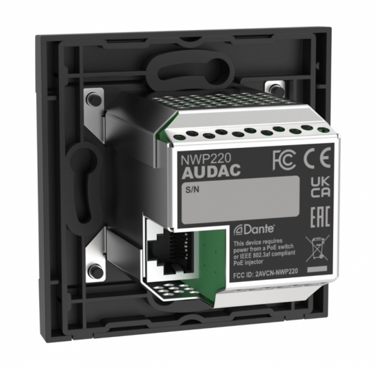 Панель управления AUDAC NWP220/W