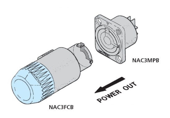 Разъём NEUTRIK NAC3FCA