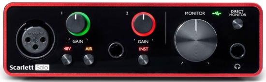 FOCUSRITE Scarlett Solo 3rd Gen