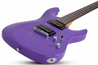 Электрогитара SCHECTER C-6 DELUXE SATIN DARK PURPLE