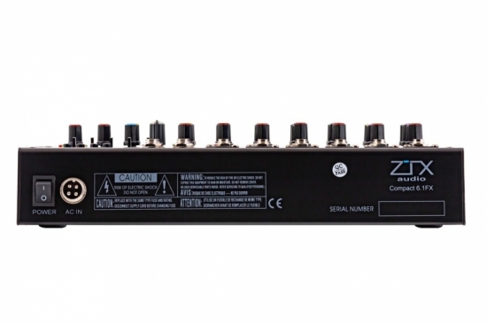 Микшерный пульт ZTX Audio Compact 6.1Fx
