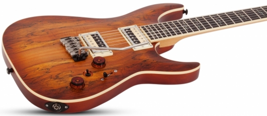 Электрогитара SCHECTER C-1 EXOTIC SPALTED MAPLE SNVB