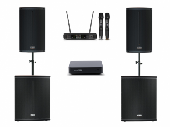 Комплект караоке EVO X-LITE 110 DUAL SUB