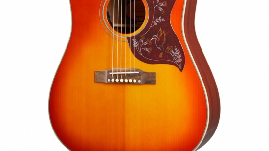 Электроакустическая гитара EPIPHONE Hummingbird Aged Cherry Sunburst