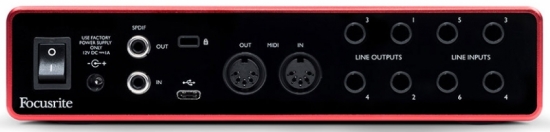 FOCUSRITE Scarlett 8i6 3rd Gen