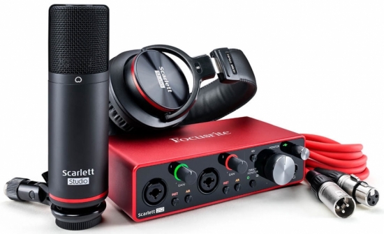 FOCUSRITE Scarlett 2i2 Studio 3rd Gen