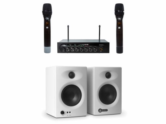 Комплект онлайн караоке MadStudio Mini White