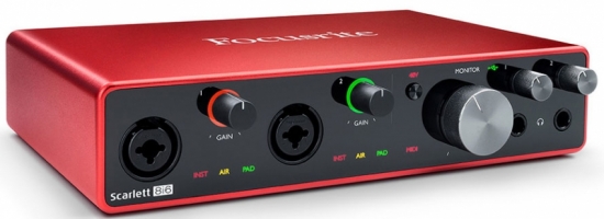 FOCUSRITE Scarlett 8i6 3rd Gen