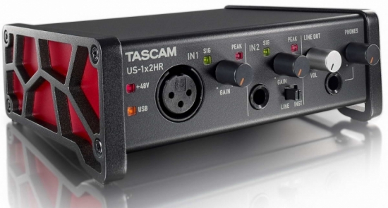 Аудио-интерфейс Tascam US-1x2HR USB