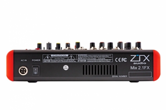 Микшерный пульт ZTX Audio Mix 2.1.Fx