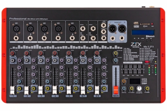 Микшерный пульт ZTX Audio Mix 5.2.Fx