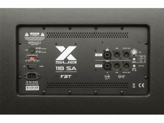 Активный сабвуфер FBT X-SUB 118SA