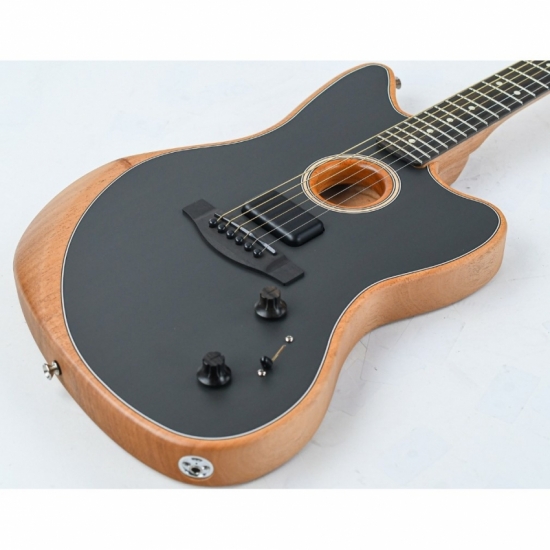 Электрогитара FENDER American Acoustasonic Jazzmaster Tungsten