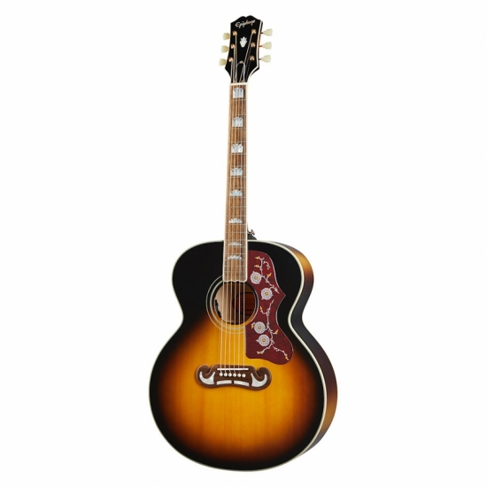 Электроакустическая гитара EPIPHONE J-200 Aged Vintage Sunburst