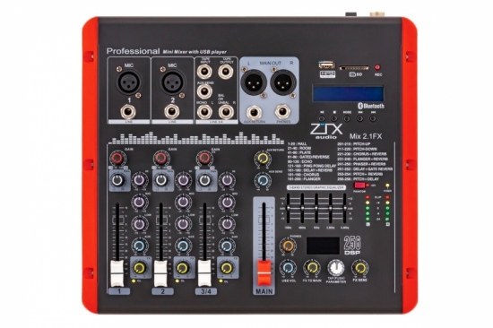 Микшерный пульт ZTX Audio Mix 2.1.Fx