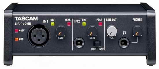 Аудио-интерфейс Tascam US-1x2HR USB