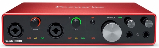 FOCUSRITE Scarlett 8i6 3rd Gen