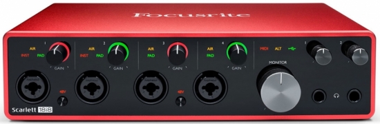 FOCUSRITE Scarlett 18i8 3rd Gen