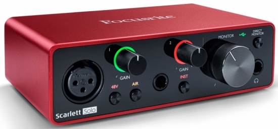 FOCUSRITE Scarlett Solo 3rd Gen